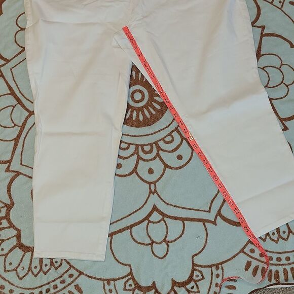 New NYDJ Sheri Ankle Jeans Optic White Plus Size 26 26W - Picture 12 of 12